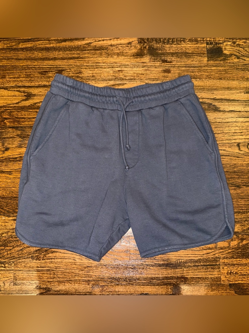 KITH Jordan Shorts 6" French Terry Navy Blue Active Summer SweatShorts Sz Small
